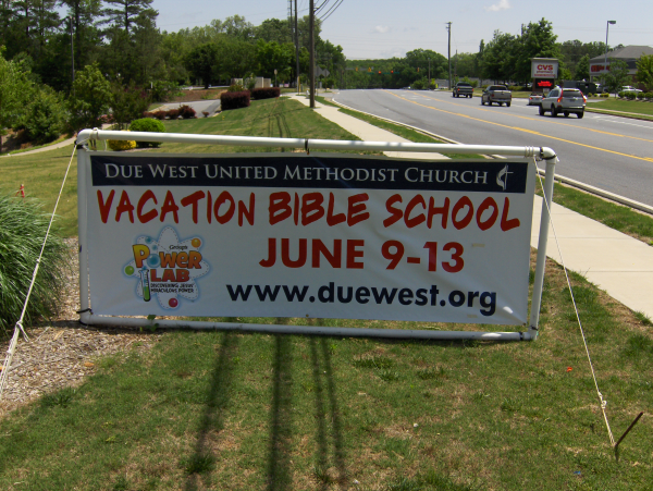 Church Banner - VBS Church Banner - VBS