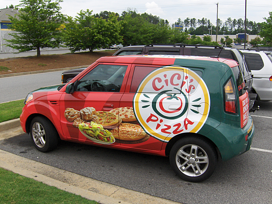 CiCi's Pizza Kia Soul Wrap