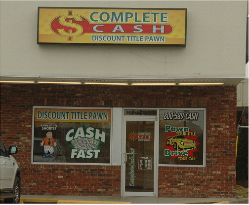 Light Box Business Sign