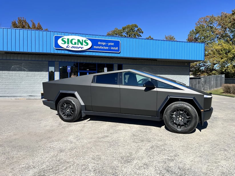 Color Change Wrap - Tesla Cybertruck