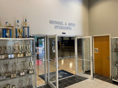 Gym Dedication Cast Aluminum Letters