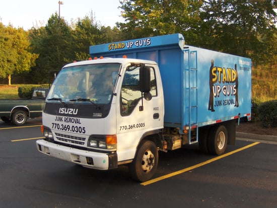 Dump Truck Partial Wrap