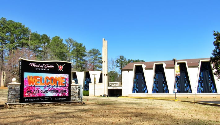 Word of Faith LED Digital Reader Board